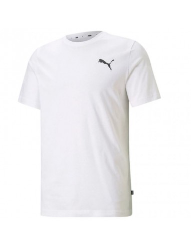 Puma Î‘Î½Î´ÏÎ¹ÎºÏŒ T-shirt Î›ÎµÏ…ÎºÏŒ Î¼Îµ Î›Î¿Î³ÏŒÏ„Ï…Ï€Î¿ 586668-52